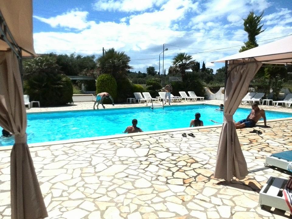 Athina Apart otel Kávos Dış mekan fotoğraf